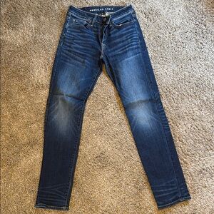 American Eagle Dark Blue Jeans slim fit size 28x32